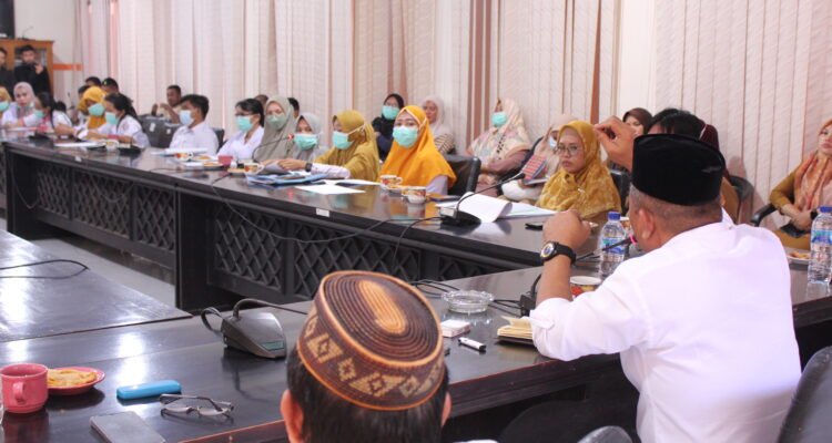 DPRD Pohuwato Gelar RDP dengan Puskesmas Popayato terkait penanangan bayi yang meninggal dunia