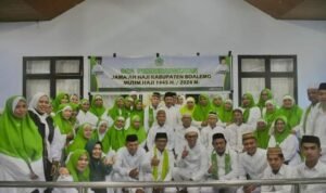 Doa pemberangkatan calon jemaah haji kabupaten Boalemo