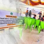 Sosialisasi Pemanfaatan E-Katalog Konstruksi Pada Dinas Pendidikan dan Kebudayaan, serta Dinas Pariwisata, Pemuda dan Olahraga, Kabupaten Boalemo berakhir ricuh