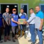 PT BJA, PT IGL dan PT BTL serahkan bantuan kepada korban banjir Lemito, Pohuwato