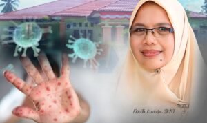 Kepala Puskesmas Berlian, Novita Kunusa, SKM