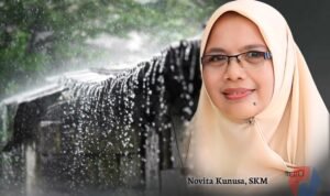 Kepala UPTD Puskesmas Berlian, Novita Kunusa SKM