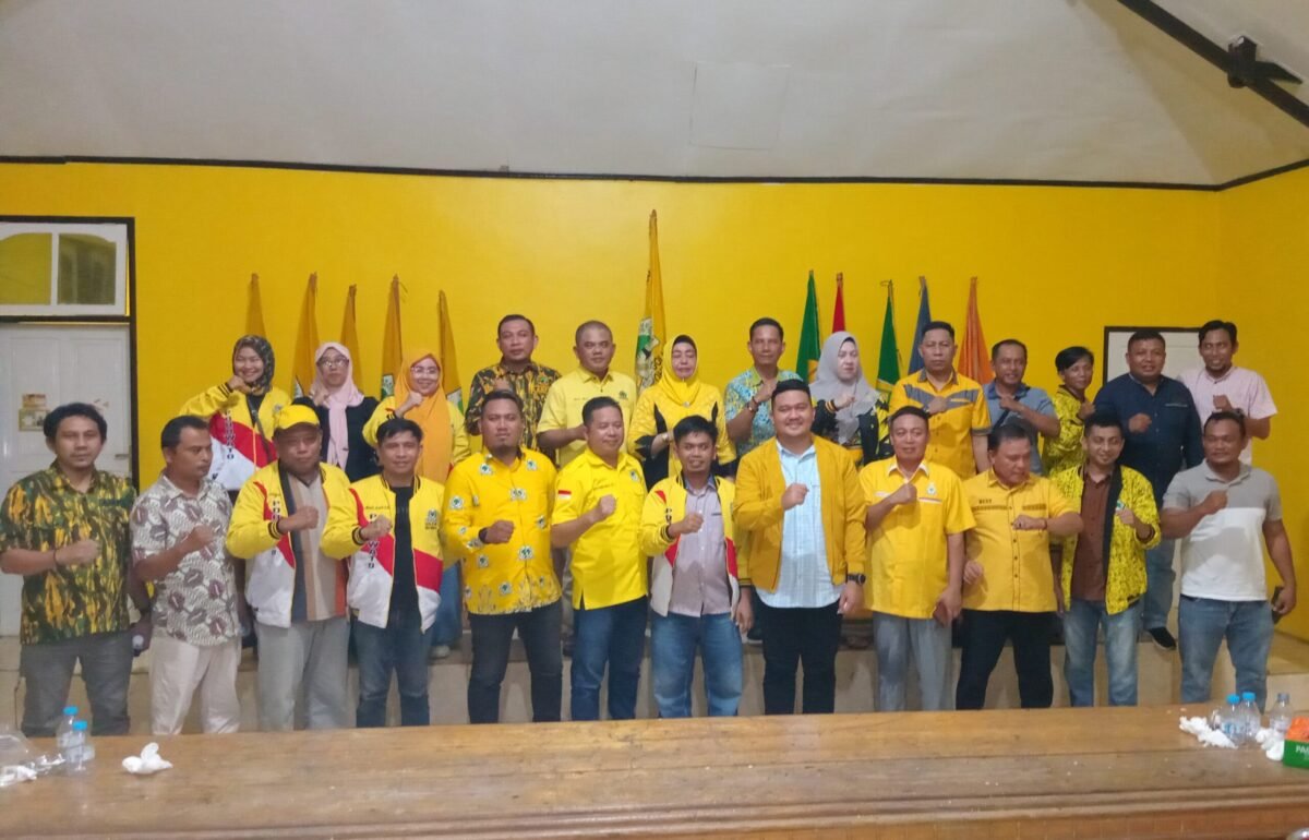 Foto bersama Golkar Pohuwato usai menggelar Rapat Pleno