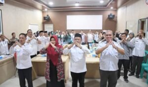 Diseminasi audit kasus stunting tahap I tingkat kabupaten Boalemo di Aula Bapppeda Boalemo