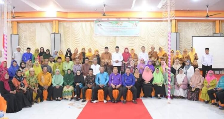 Pembukaan musyawarah cabang PWRI Kabupaten Boalemo