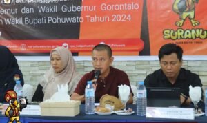 KPU Pohuwato gelar rakor evaluasi coklit data pemilih Pilkada 2024 (Foto Humas KPU Pohuwato)