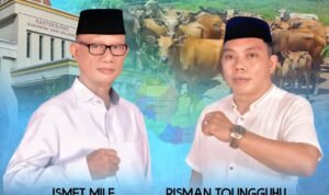 Pasangan Ismet Mile - Risman Tolingguhu