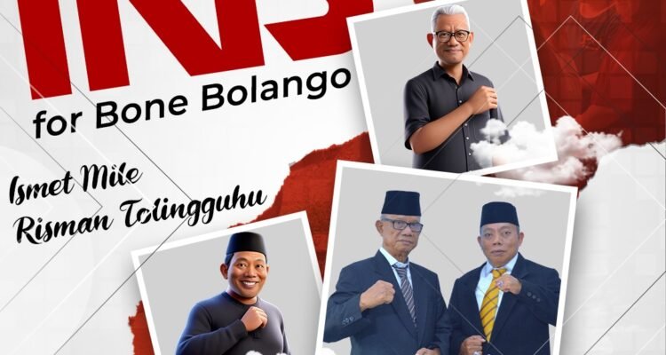 Pasangan Ismet Mile dan Risman Tolingguhu