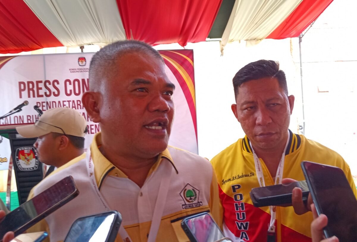 Ketua dan Sekretaris Golkar Pohuwato, Nasir Giasi - Al Amin Uduala