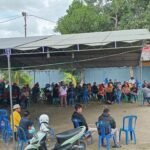 Tampak, Relawan pasangan IRIS Mulai Berdatangan di Kediama Ismet Mile, Kecamatan Kabila, Kamis,19 Agustus 2024