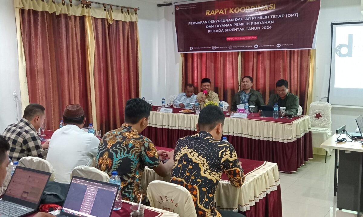 KPU Pohuwato gelar rakor persiapan penyusunan DPT Pilkada