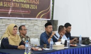 Gelar Bimtek, KPU Pohuwato beri penguatan kepada relawan demokrasi