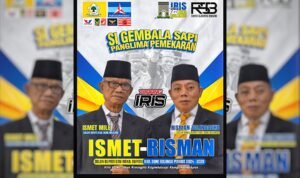 Calon Bupati dan Wakil Bupati Bone Bolangi Ismet Mile - Risman Tolingguhu (IRIS)