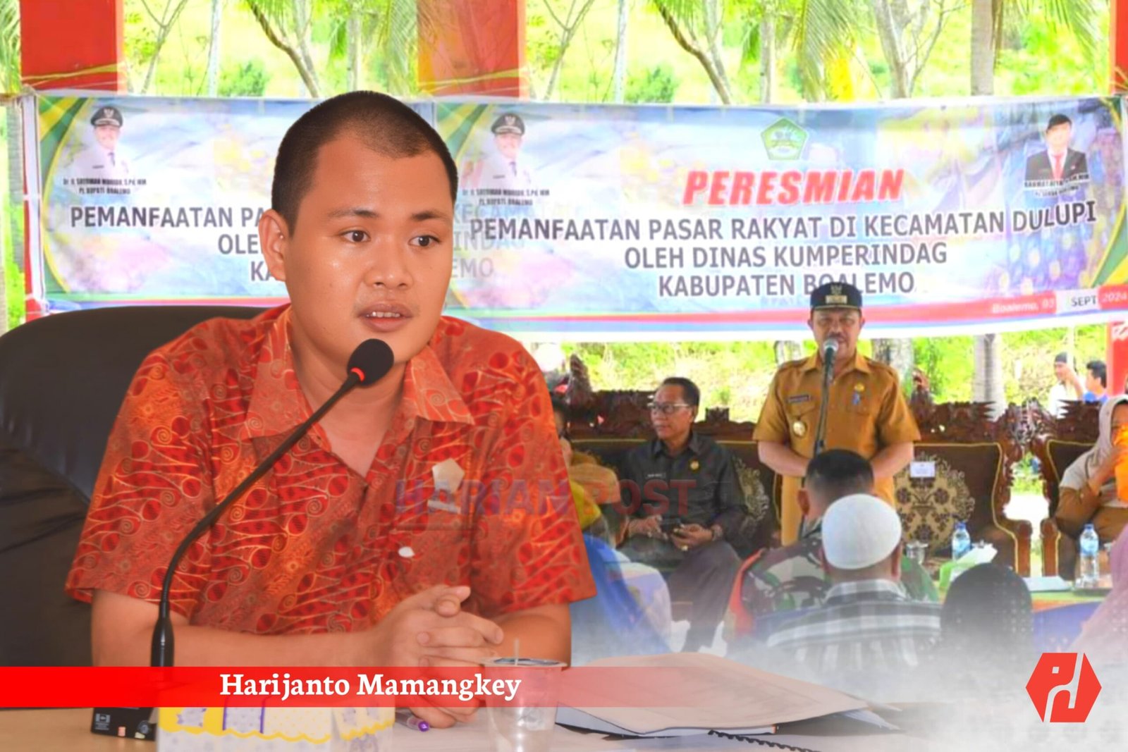 Anggota DPRD Boalemo Harijanto Mamangkey