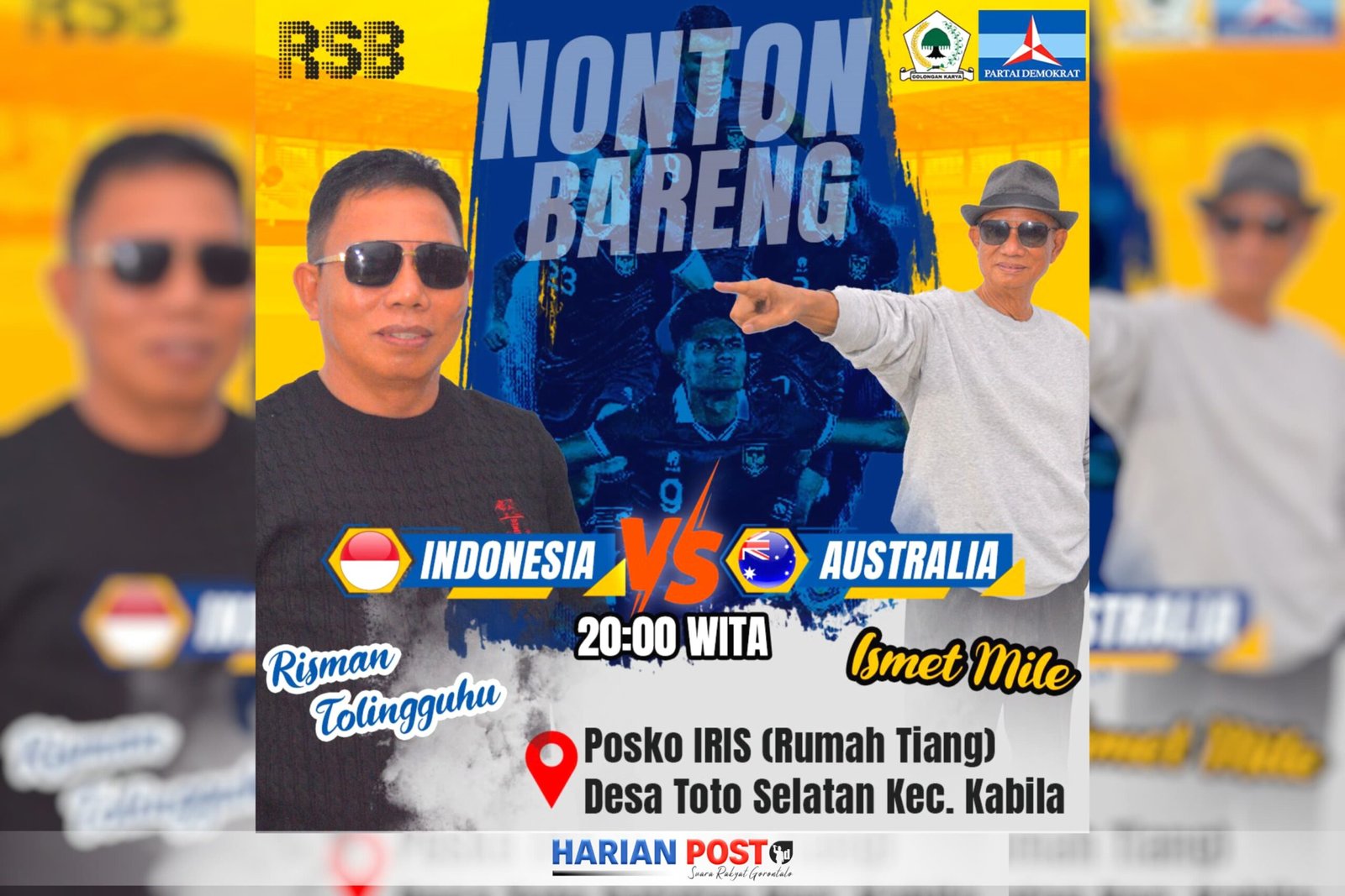 Ismet Mile dan Risman Tolingguhu