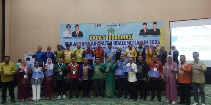 Rapat koordinasi Pokja PKP Kabupaten Boalemo tahun 2024