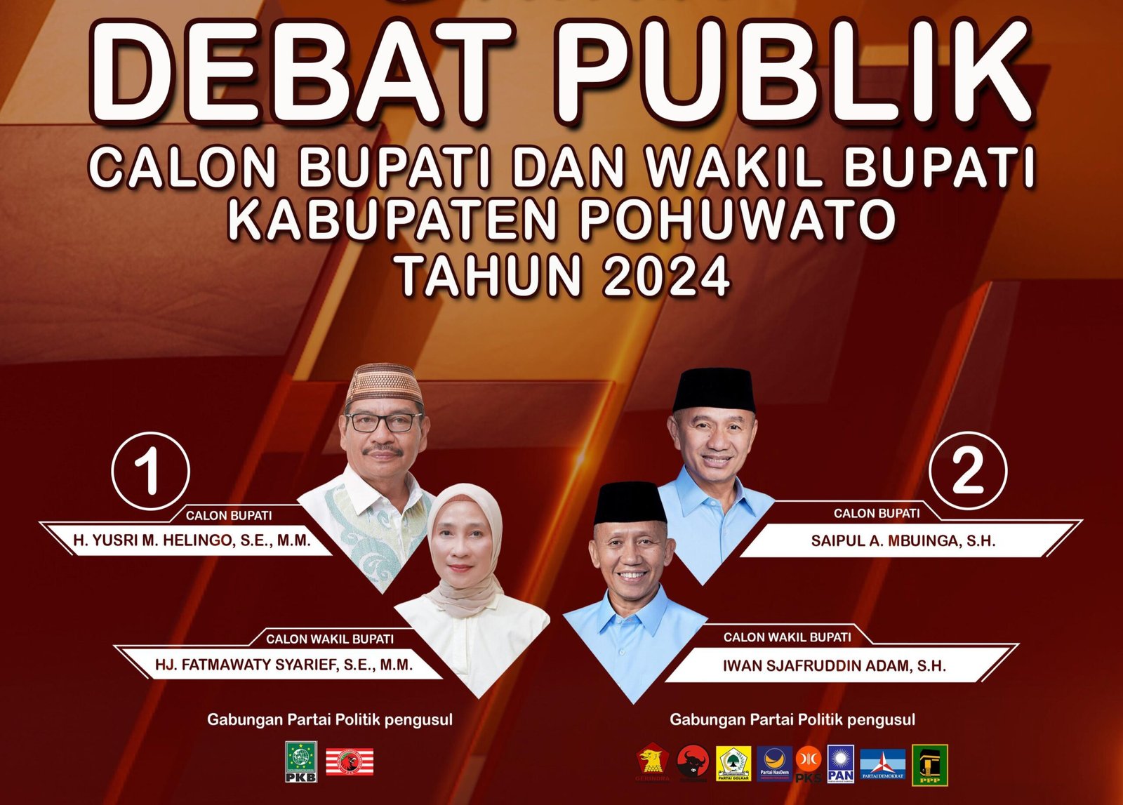 Debat Publik Paslon Pilkada Pohuwato