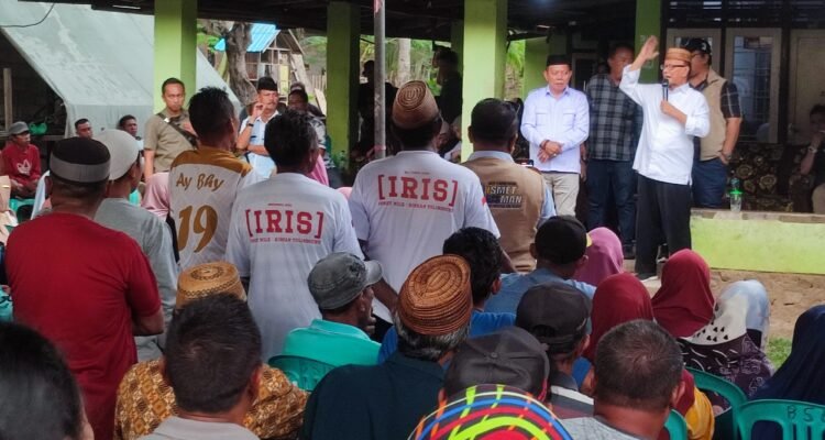 Kampanye pasangan IRIS di Kecamatan Kabila Bone