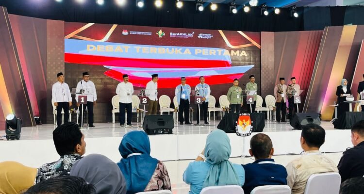 Debat Perdana Calon Bupati dan Wakil Bupati Boalemo
