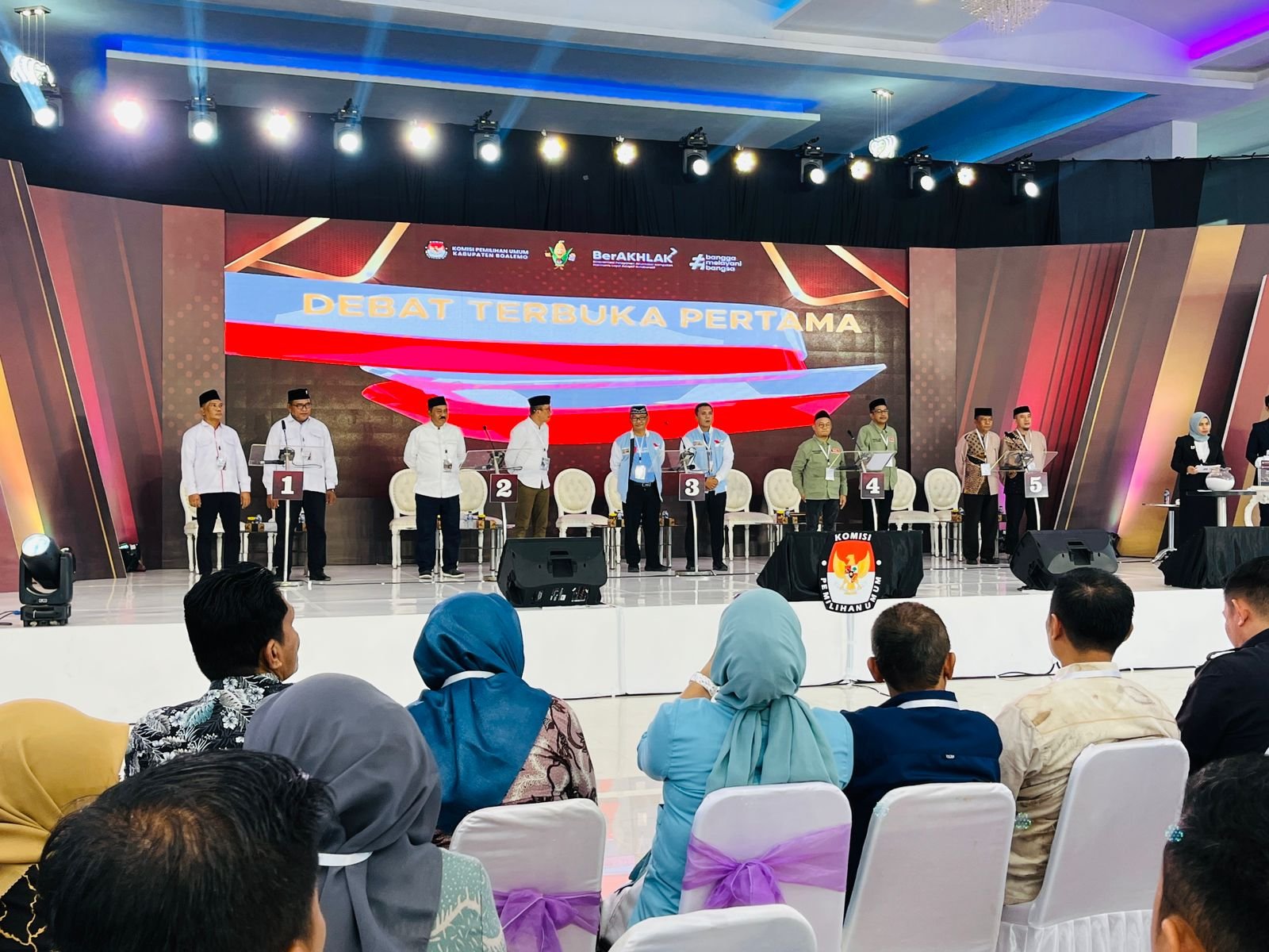 Debat Perdana Calon Bupati dan Wakil Bupati Boalemo