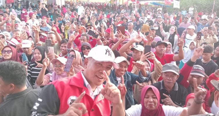 Ribuan warga Paguyaman hadiri kampanye Dedy Hamzah-Riko Djaini