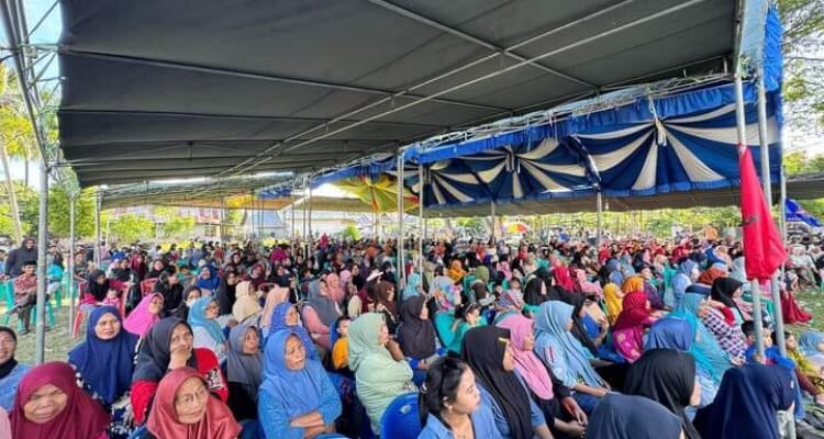 Ribuan Masyarakat Tilamuta Siap Menangkan MAHARAJA
