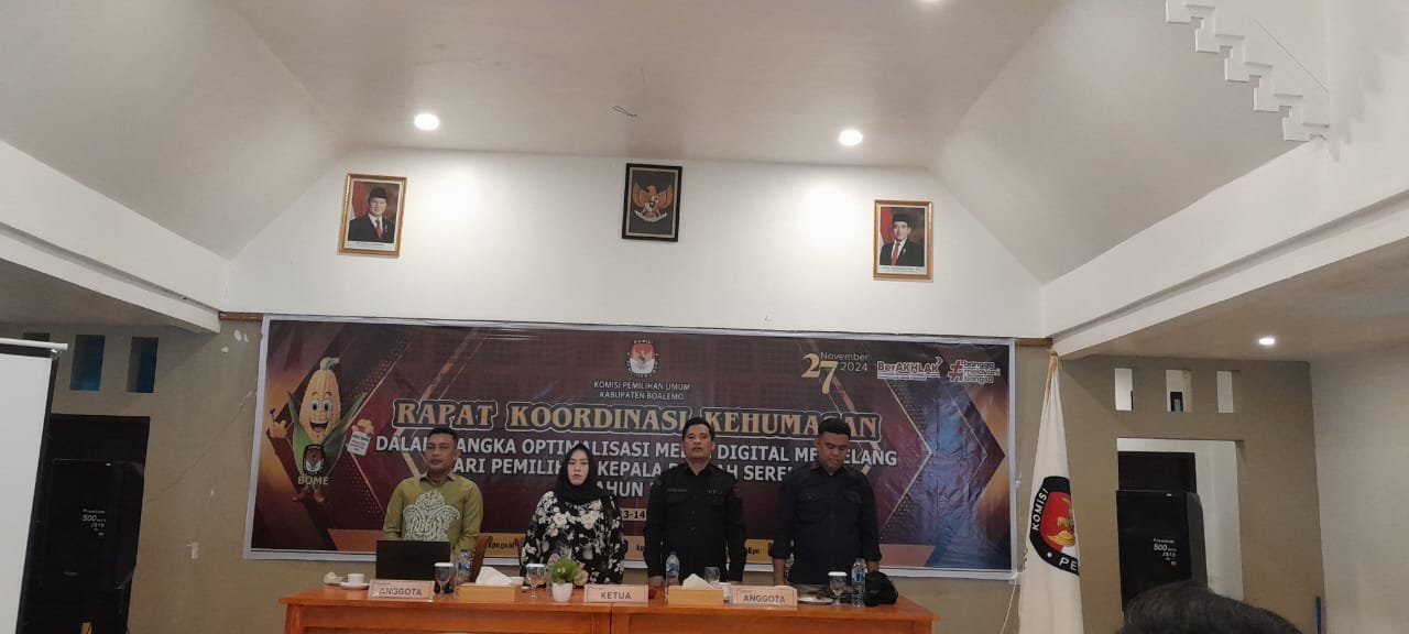 KPU Boalemo Gandeng Media Sukseskan Pilkada 2024