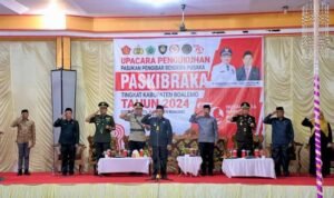 Pengukuhan anggota Paskibraka Boalemo