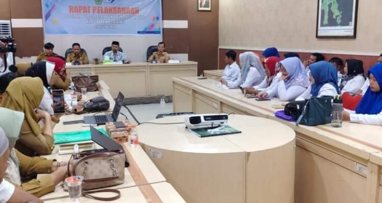 Pemkab Boalemo, mengelar rapat pelaksanaan program percepatan penurunan stunting