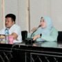 Luluk A Yulianti Dalam RDP Bersama Dinas Nakertrans Pohuwato ( Foto Harianpost.id)