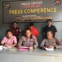 Konferensi pers Polres Boalemo, terkait penetapan tersangka RE dalam kasus pembunuhan yang dilakukan terhadap istrinya sendiri