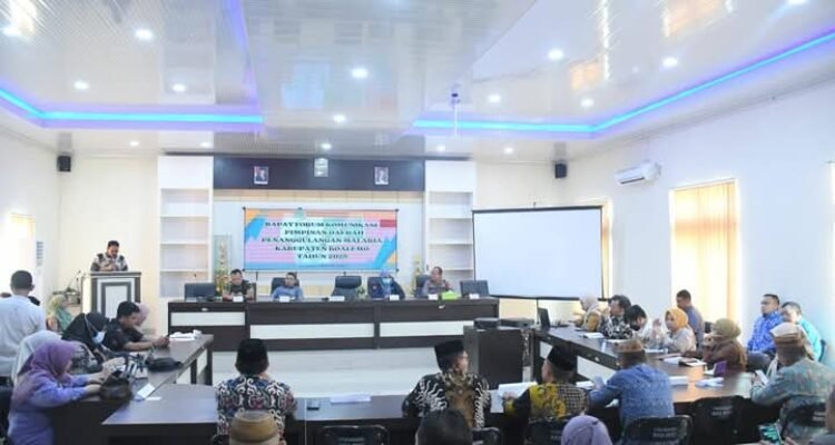 Forum Komunikasi Pimpinan Daerah Penanggulangan Malaria Kabupaten Boalemo