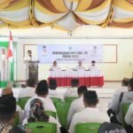 Bupati Boalemo, Rum Pagau saat menghadiri penyerahan SPPT PBB - P2