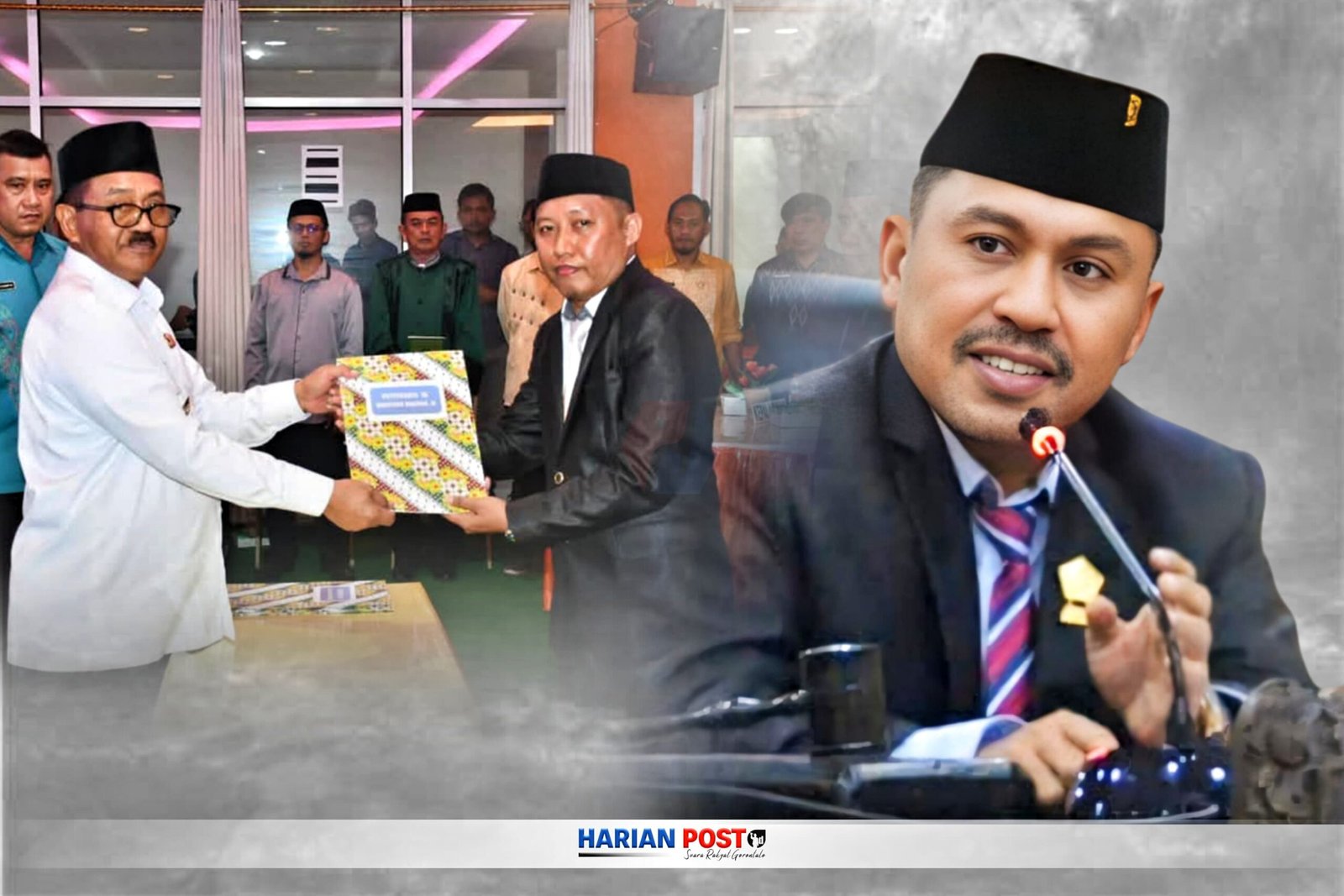Ketua DPRD Boalemo, Karyawan Eka Putra Noho sampaikan pesan penting ke Direktur PERUMDA Air Minum Tirta Boalemo yang baru