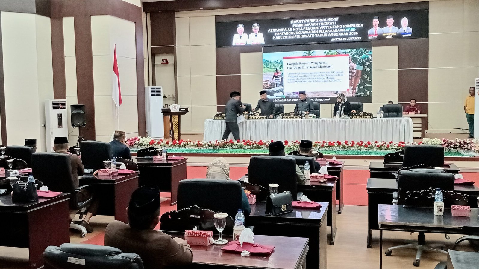 DPRD Pohuwato Gelar Rapat Paripurna