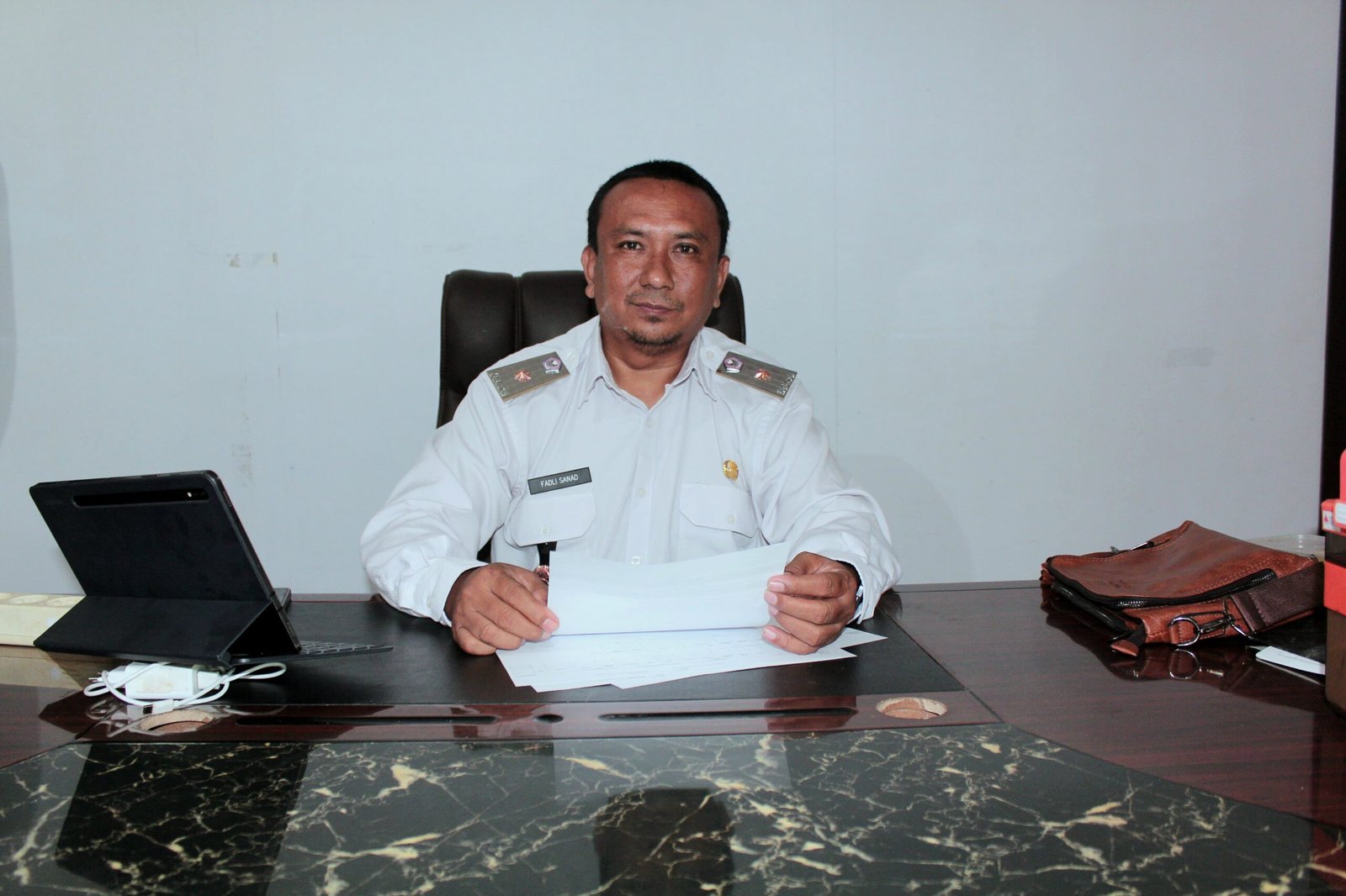 Kepala Dinas Perkim Pohuwato Fadli Sanad (Foto Harianpost.id)