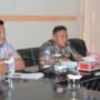 Ketua Pansus I Mohammad Afif (kanan) memimpin pembahasan Ranperda Penyelenggaraan Tempat Hiburan dan Rekreasi didampingi anggota Pansus