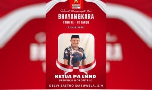 Ketua PA LMND Gorontalo, Delvi Sastro Datuela.