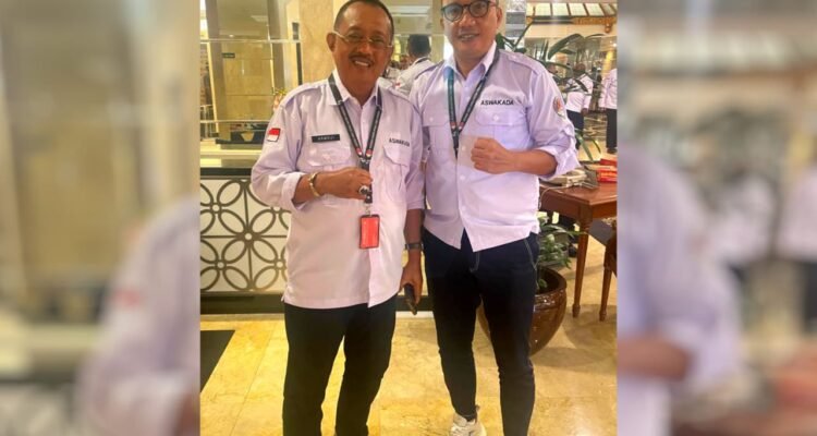 Wakil Bupati Boalemo, Lahmuddin Hambali saat menghadiri munas ASWAKADA