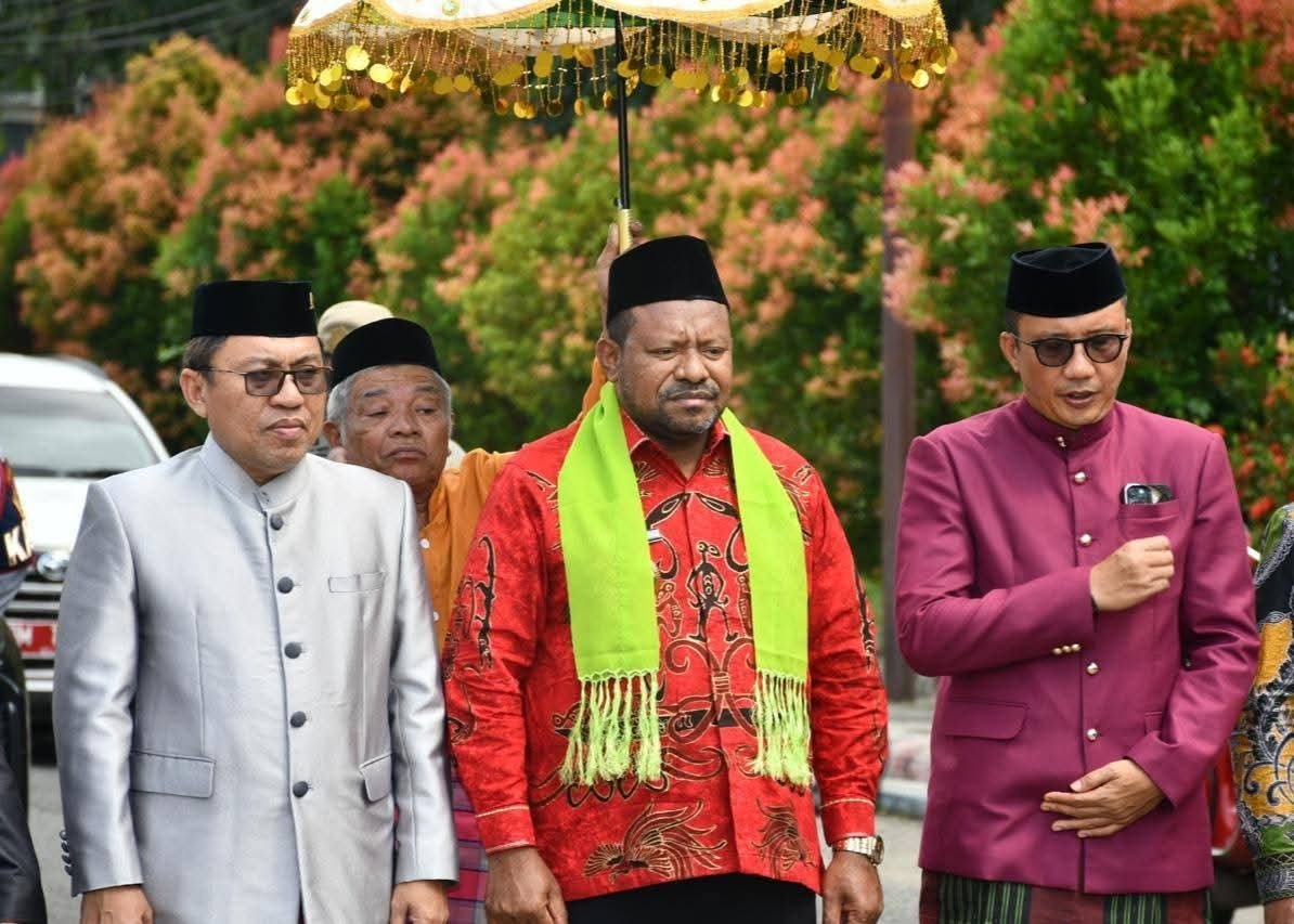 Penyambutan Wakil Gubernur Papua Barat Daya