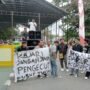 Mahasiswa gelar aksi demonstrasi di Kejaksaan Negeri Boalemo