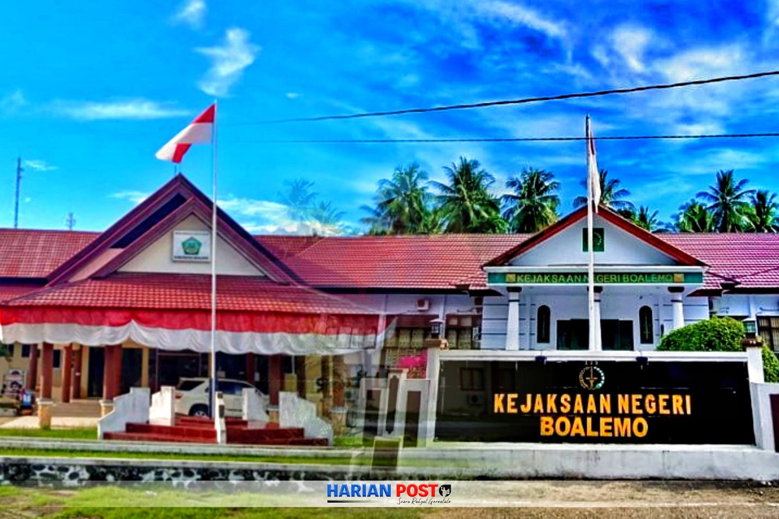 Kantor DPRD Boalemo - Kantor Kejaksaan Negeri Boalemo