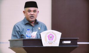 Ketua Pansus RPJMD Pohuwato tahun 2025 - 2029, Nasir Giasi (Foto Iwan Karim)