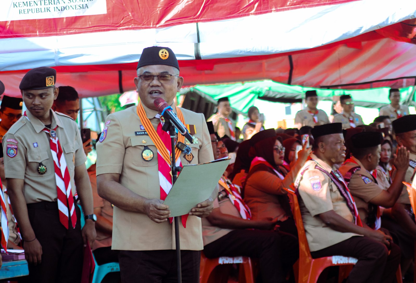 Ketua Kwartir Cabang Pramuka Pohuwato Nasir Giasi