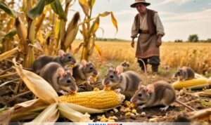 Tanaman jagung petani Boalemo diserang hama tikus (harianpost.id)