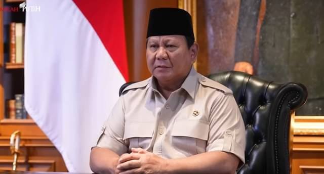 Presiden Prabowo Subianto.(Sekretariat Presiden)
