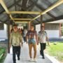 Wabup Lahmudin Hambali sambut kunjungan tim Kementrian PU dalam rangka meninjau pembangunan sekolah rakyat