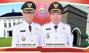 Bupati- Wakil Bupati Bone Bolango, Ismet Mile - Risman Tolingguhu