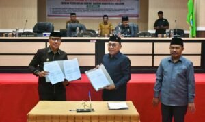 Pemkab Boalemo - DPRD Tandatangani Nota Kesepakatan Perubahan KUA PPAS 2025