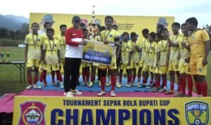 Penutupan Bupati Cup Bone Bolango 2025